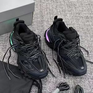 Luxury Classic Breathable Mesh Anti Odor Sneakers Designer Retro Casual Walking Style <b>Shoes</b> Track 3.0 LED Series Running <b>Shoes</b> - Product Image 5