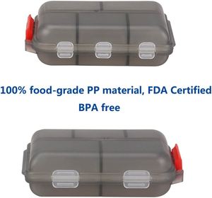 Portable Wholesales 10 Compartments <b>Storage</b> <b>Box</b> Organizer Plastic Pill <b>Box</b> ConvenientPill <b>Box</b> - Product Image 4