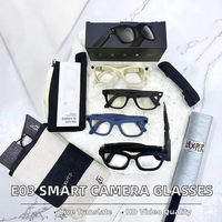 Kairui 2025 Nouvelles Lunettes Intelligentes E03 Haute Qualité 800W 1080P avec Caméra, Contrôle Tactile et Technologie Anti-tremblement pour Hommes et Femmes
