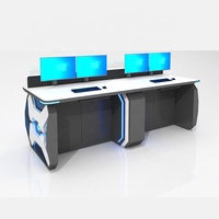 Kehua Fuwei Console de salle de contrôle de sécurité du centre de commande industriel personnalisable Console de bureau d'ordinateur