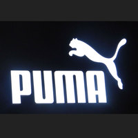 Panneau d'affichage lumineux à LED pour porte, lettres sans limite