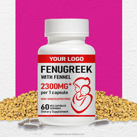 Capsules de Fenugrec et de Graines de Fenouil à Haute Concentration Marque Blanche pour l'Équilibre Systémique Quotidien et le Bien-être Féminin