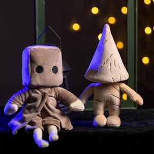 Peluche Súper Suave del Juego <span class=keywords><strong>Little</strong></span> Nightmares 2, Personajes <span class=keywords><strong>Little</strong></span> Six y Box Man, Relleno de Algodón PP, 11CM-30CM - Product Image 2