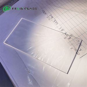 กระจกแซฟไฟร์ขนาดใหญ่ FELIX คุณภาพพื้นผิวสูง 60/40 หน้าต่างออปติคอล ไม่มีการเคลือบผิว กระจกคริสตัลแซฟไฟร์ใส - Product Image 5
