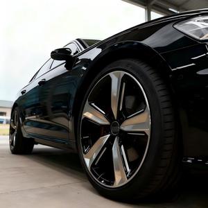 Rines de Aleación de Aluminio de 17-20 Pulgadas 5X112, Rines Fundidos con Superficie Negra Mecanizada y Diseño Multirradio DQ018 - Product Image 4