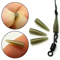 Ronny Fishing Rig Manchon de Hameçon Hélicoptère Anti-Emmêlement à Pointe Aiguisée, Tube Souple en PE, Accessoire de Pêche à la Carpe Européenne