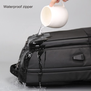 Biểu Tượng Tùy Chỉnh Thiết Kế Công Thái Học Người Đàn Ông <span class=keywords><strong>USB</strong></span> Sạc Trở Lại Gói Túi Thông Minh Túi Đi Học Máy Tính Xách Tay Ba Lô Bagpack Với Dây Kéo Không Thấm Nước - Product Image 2