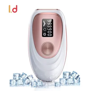 China Leverancier Dropshipping Ontharing Thuis Gebruik Machine Laser Permanente Gezicht Ipl Pijnloze Epilator Voor Vrouwen