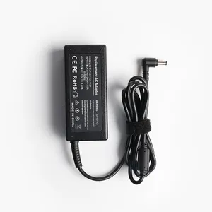 A 65w mm 100 240v 50 60hz laptop ac adapter for ac laptop charger Black LV SHUO 19V 3.42A 65W 5.5 2.5MM asus