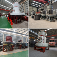 Broyeur Raymond à Fonctionnement Stable pour la Production de Poudre Fine 80-400 Mesh, Équipement de Broyage de Minerais Non Métalliques