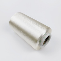 100% 75D/24F blanc continu brillant un fil à coudre en tissu rayonne écologique de qualité 100% Viscose vierge pour le tricot