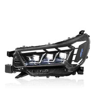 Phares LED de Rétrofit à 3 Lentilles GR RGB Couleur 12V 70W 6000 lm 6000K Universels Neufs Plug and Play pour Hilux 21-25
