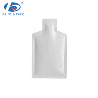 Sachets personnalisés en aluminium imprimé numériquement, scellés sur trois côtés, pour échantillons cosmétiques, crèmes et masques, petits sachets de forme spéciale