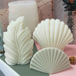 J501 Tự Làm Bánh Công Cụ BPA Miễn Phí Silicone Lớn Vỏ Nến Khuôn Cho Canddle Làm Xoắn Ốc Ốc Ốc Ốc Lá Nến Khuôn - Product Image 4