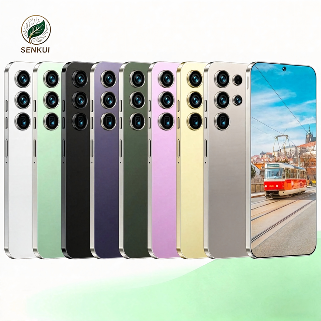 S24 Ultra 7.3Inch 10-Core 1440*3120 Android 14 Smart Phone Google Play Supported Global Language in Bulk