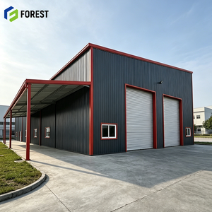 Bâtiment d'entrepôt en acier galvanisé ISO9001 pour la côte australienne, à grande portée, modulaire, pour le stockage industriel et le transport de marchandises - Product Image 1