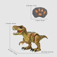 Juguete de Dinosaurio Caminante en Oferta con Luz Musical, Control Remoto, Modelo de Dinosaurio, Juguete de Control Remoto, Juguetes de Animales
