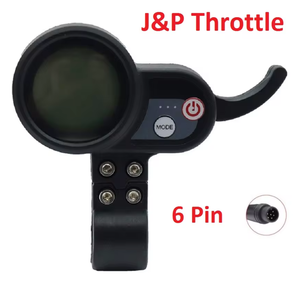 Ручка газа (акселератор) JP из ABS-пластика с ЖК-дисплеем, 6 контактов, для электросамокатов 36В-60В - Product Image 6