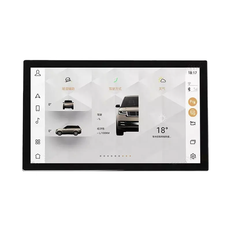 13-inch màn hình cảm ứng Android Car DVD Player GPS navigation 2013-2016 Land Rover Vogue 2014-2016 phạm vi Bảng điều khiển Carplay