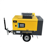 Compresseur d'air diesel Atlas Copco XAHS400 XAVS450 XAHS450 XAVS XAHS 400 450 7bar 8bar 10bar 12bar 14bar Compresseur d'air AtlasCopco