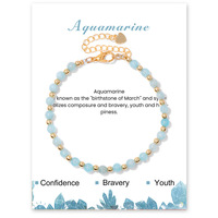 Vente en gros de pierres naturelles, aventurine verte, perles facettées de 3 mm, cristal, strass, design géométrique bohème, tendance unisexe, anniversaire