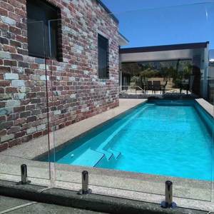 ZD nero opaco in acciaio inox rotondo palo piscina recinzione scale di vetro Frameless <span class=keywords><strong>ringhiere</strong></span> <span class=keywords><strong>per</strong></span> balcone temperate ringhiera rubinetto - Product Image 6