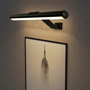 Moderne USB LED Licht leiste Schreibtisch lampe Touch-Powered & Dim mable <span class=keywords><strong>Black</strong></span> Shade Farbe für Wohnzimmer & Computer Monitor Fernbedienung - Product Image 3