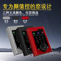 Green Audio GBA1 Live-Soundkarte USB-Audio-Interface mit 24bit/48KHz DSP-Effekten OTG-Verbindung für Karaoke-Streaming