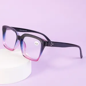 Square Oversized Women Men Wholesale Factory Supplier Manufactures Eye Frame Reading Glasses