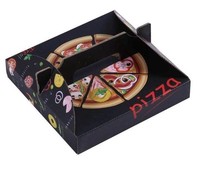 Scatole per Pizza Personalizzate in Materiali Riciclati Cartone Ondulato Prezzo di Fabbrica Marca Wing Kam Forma Quadrata Imballaggio Personalizzato
