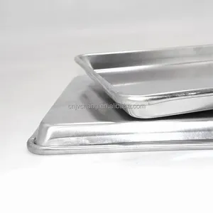 Lebensmittel qualität Aluminium blech Pfannen Hamburger Brötchen Backform Burger Tabletts