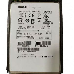 คุณภาพเยี่ยม 118033290-01 005051586 0b32172 400gb Sas 6 12g 2.5 นิ้ว Sff Flash Ssd พร้อม Caddy - Product Image 1