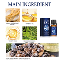 Huile de massage de soins personnels pour hommes 100% herbes naturelles pour l'agrandissement de la bite et retarder la croissance de l'épaisseur du pénis (10ml)