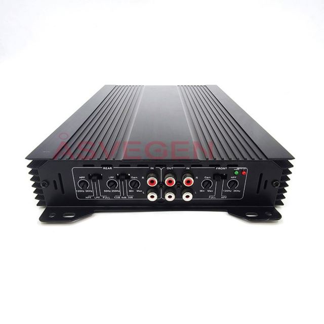 High Quality Newest Design Max 6800W Full Range Class D Car Audio Audio Audio Amplifier Car Audio Modified Bass Amplifier