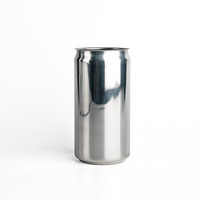 Boîte en aluminium de qualité alimentaire avec couvercle facile à ouvrir pour l'emballage des boissons gazeuses