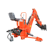 BITSMANN PTO rétrocaveuse pour tracteur tringlerie 3 points utilisation agricole moteur noyau composant Chine fournisseur tracteur rétrocaveuse vente