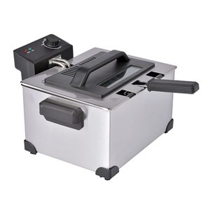 Mini <span class=keywords><strong>friteuse</strong></span> de poulet automatique multi-électrique commerciale de 3L avec fenêtres visibles - Product Image 4