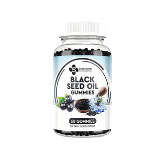 פרטי תווית אורגני הרזיה תוספת gummies ירידה במשקל אובדן אורגני שחור שמן זרעי - Product Image 1