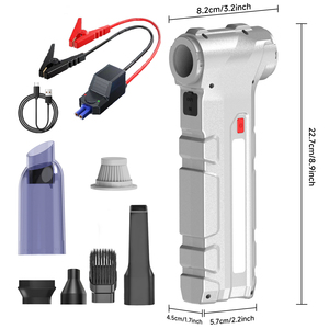 Démarreur de voiture 4-en-1 Hasatek 800A avec aspirateur sans balais, <span class=keywords><strong>batterie</strong></span> LiFePO4 21800mAh, chargeur sans fil Qi - Product Image 2