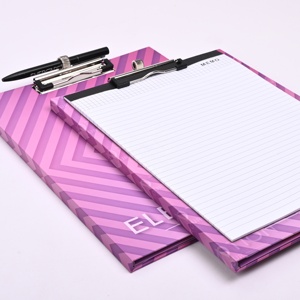 Custom Logo A4 Office Letter Pad Paper <strong>Clipboard</strong> Foldable Cardboard Folio Board <strong>Clipboard</strong> Folder - Product Image 3