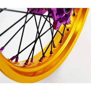 ชุดล้อซี่ลวดแบบไม่มียางในสำหรับรถมอเตอร์ไซค์แบบสตรีท ขนาด 2.15*21 นิ้ว/4.25*18 นิ้ว สำหรับ KTM 390 790 1290 <span class=keywords><strong>ADV</strong></span> - Product Image 3