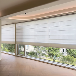 Store romain intelligent à télécommande - Rideau électrique, pare-soleil et isolation thermique pour balcon/fenêtre en <span class=keywords><strong>baie</strong></span> - Product Image 3