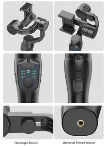 F8 <span class=keywords><strong>Stabilisateur</strong></span> de cardan pliable à 3 axes pour <span class=keywords><strong>smartphone</strong></span> avec suivi automatique du visage à 360 degrés en plastique pour téléphone portable à 360 degrés - Product Image 5