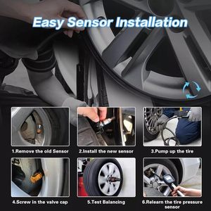 Sensor de Presión de Neumáticos Arvov F20/X5/X6/F15/Mini Cooper/F56/F60/R56 Alpina 433MHz DC5V con Pantalla LCD Integrada y 1 Año de Garantía - Product Image 6