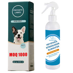Limpiador eliminador de olores permanente para manchas de orina de gato o perro extra fuerte, eliminador de olores, alfombras, mascotas, niños, incluyendo orina o <span class=keywords><strong>sangre</strong></span> - Product Image 1