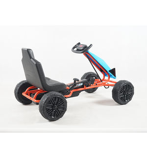 <span class=keywords><strong>Mini</strong></span> karts électriques d'extérieur à quatre roues en acier avec frein à pédales pour enfants de 3 à 12 ans - Product Image 5