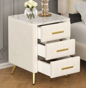 2025 New Design Modern Furniture Nightstands <b>Storage</b> for Bedroom <b>Bedside</b> Marble Villa Decoration Table Lamp New Arrivals Home - Product Image 1
