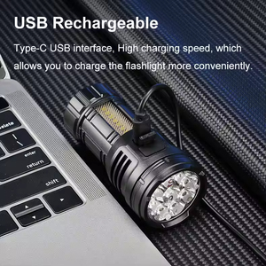 Mini Linterna Súper Brillante de 9 LED con Luz Lateral COB, 800mAh, Cuerpo de ABS, Imán, Linterna Táctica de Emergencia - Product Image 6