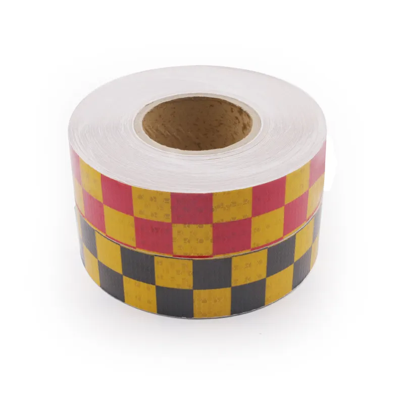 SINO VINYL Striped Slant Stripe Reflective Marking Hazard Warnung Reflective Tape