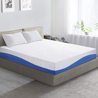 Druckentlastende Kühlende Gel-Memory-Foam-Matratze Komplettes Schaumstoff-Bettset Möbel Hochdichte PU-Schaumstoffmatratzen